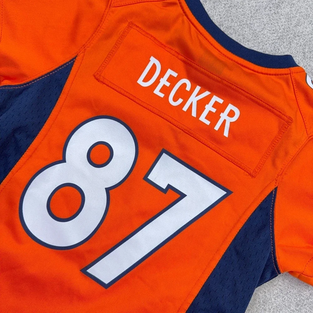 Denver Broncos Football Jersey Youth Boys Small Nike On Field Eric Decker NFL